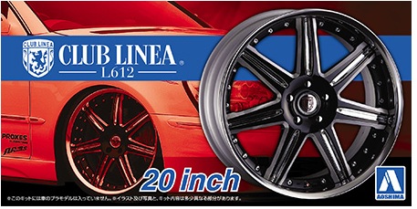 ザ・チューンドパーツNo.28 1/24 クラブリネア L612 20インチ