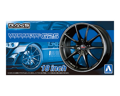 ザ☆チューンドパーツ 105 ボルクレーシング G25 18インチ