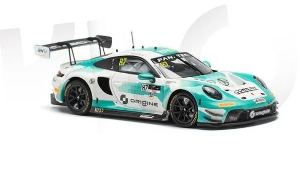 KLW002MC KILOWORKS 1/43 ポルシェ 911 GT3R (992) #87 オリジンモータースポーツ 2024年 GTワールドチャレンジ アジア