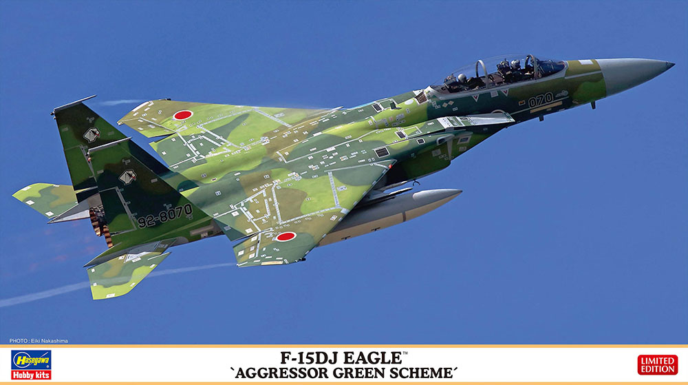 02460 1/72 F-15DJ イーグル 'アグレッサー グリーンスキーム'
