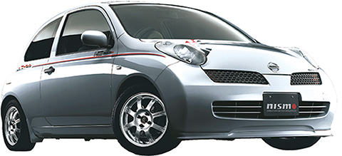 ID-1005 1/24 インチアップシリーズ №1005 NISSAN MARCH(K12 NISMO S-tune)ニスモ40周年組立式ケース付き
