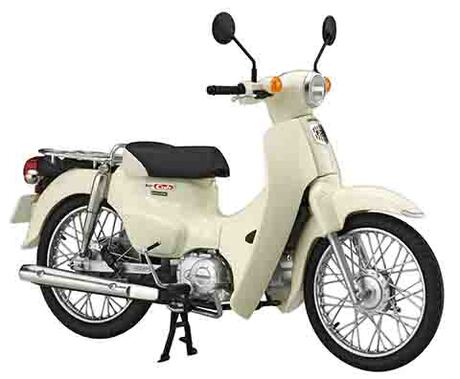 12NX-9 1/12 NEXTシリーズNo.9 ホンダ スーパーカブ110(クラシカルホワイト)