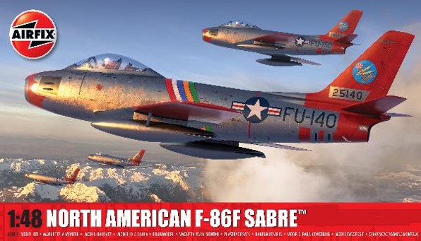 X8111 エアフィックス 1/48 ノースアメリカン F-86F セイバー