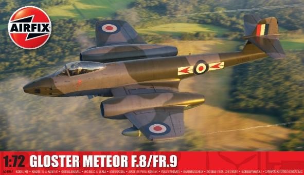 X4067 エアフィックス 1/72 グロスター ミーティア F.8/FR.9