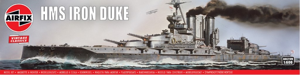 X-4210V エアフィックス 1/600 HMS アイアン・デューク