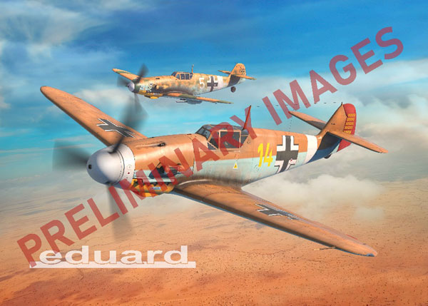 EDU2112 エデュアルド 1/72 「アフリカ」Bf109F/G デュアルコンボ リミテッドエディション