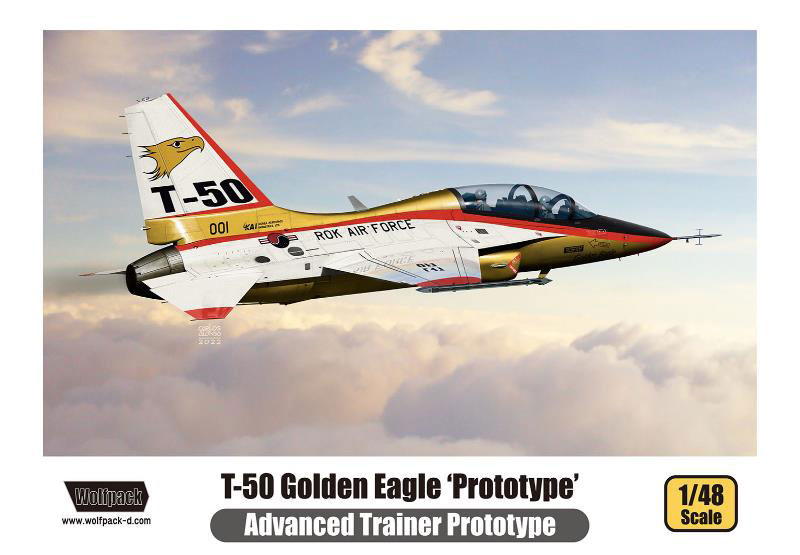 WOLWP14824 ウルフパック 1/48 T-50 ゴールデンイーグル プロトタイプ (プレミアムエディションキット)