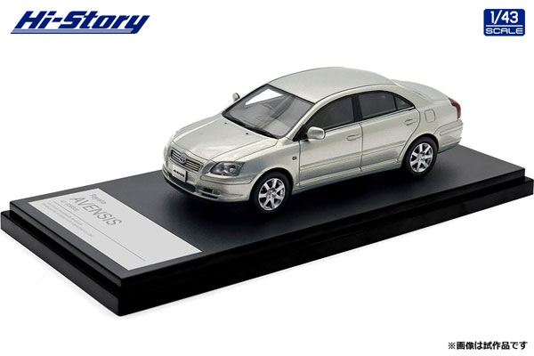 HS504GR Hi-Story 1/43 Toyota AVENSIS Li (2003) ライトオリーブマイカメタリック