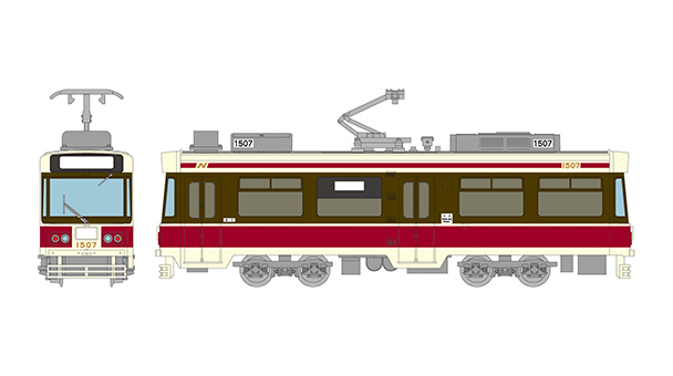 335580 鉄道コレクション 長崎電気軌道1500A形1507号