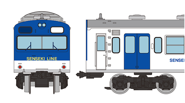 336754 鉄道コレクション JR103系仙石線更新車(新塗装) 4両セット