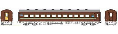 TW61-05BR 1/80 国鉄オロ61ぶどう2号(再生産)