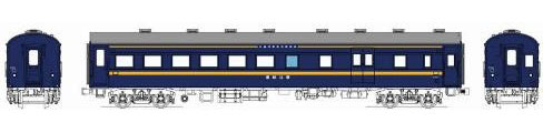 TW61-12C 1/80 国鉄オヤ33(オハニ36改造タイプ)青15号