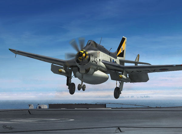 SWD72088SR ソード 1/72 フェアリーガネット AEW.3 艦上早期警戒
