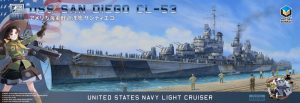 AT35013 AOTORI MODEL 1/350 アメリカ海軍軽巡洋艦 サンディエゴ(CL-53)