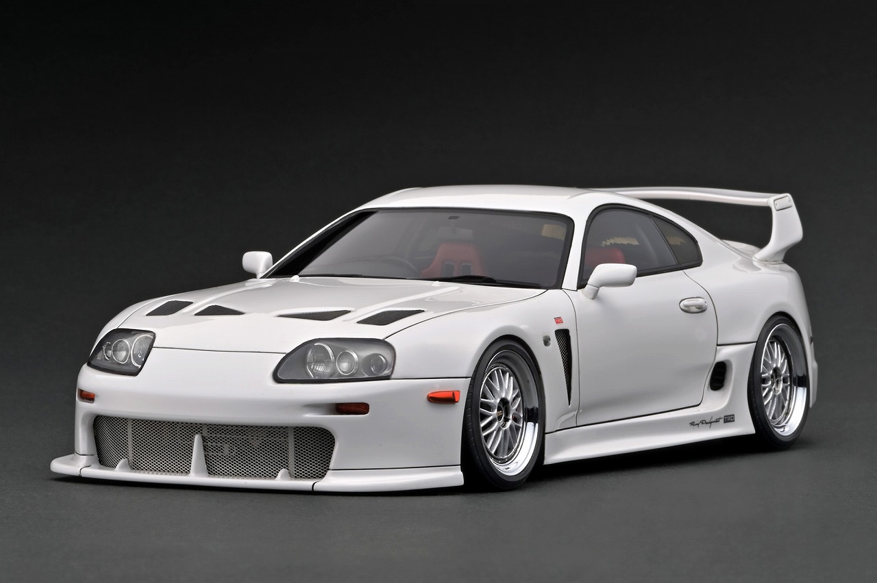 IG3597 IGモデル 1/18 Toyota Supra (A80) TRD 3000GT White