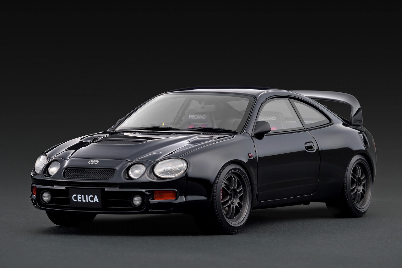 IG3678 IGモデル 1/18 Toyota Celica GT-FOUR (ST205) Black