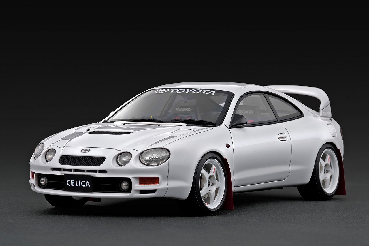 IG3681 IGモデル 1/18 Toyota Celica GT-FOUR (ST205) White