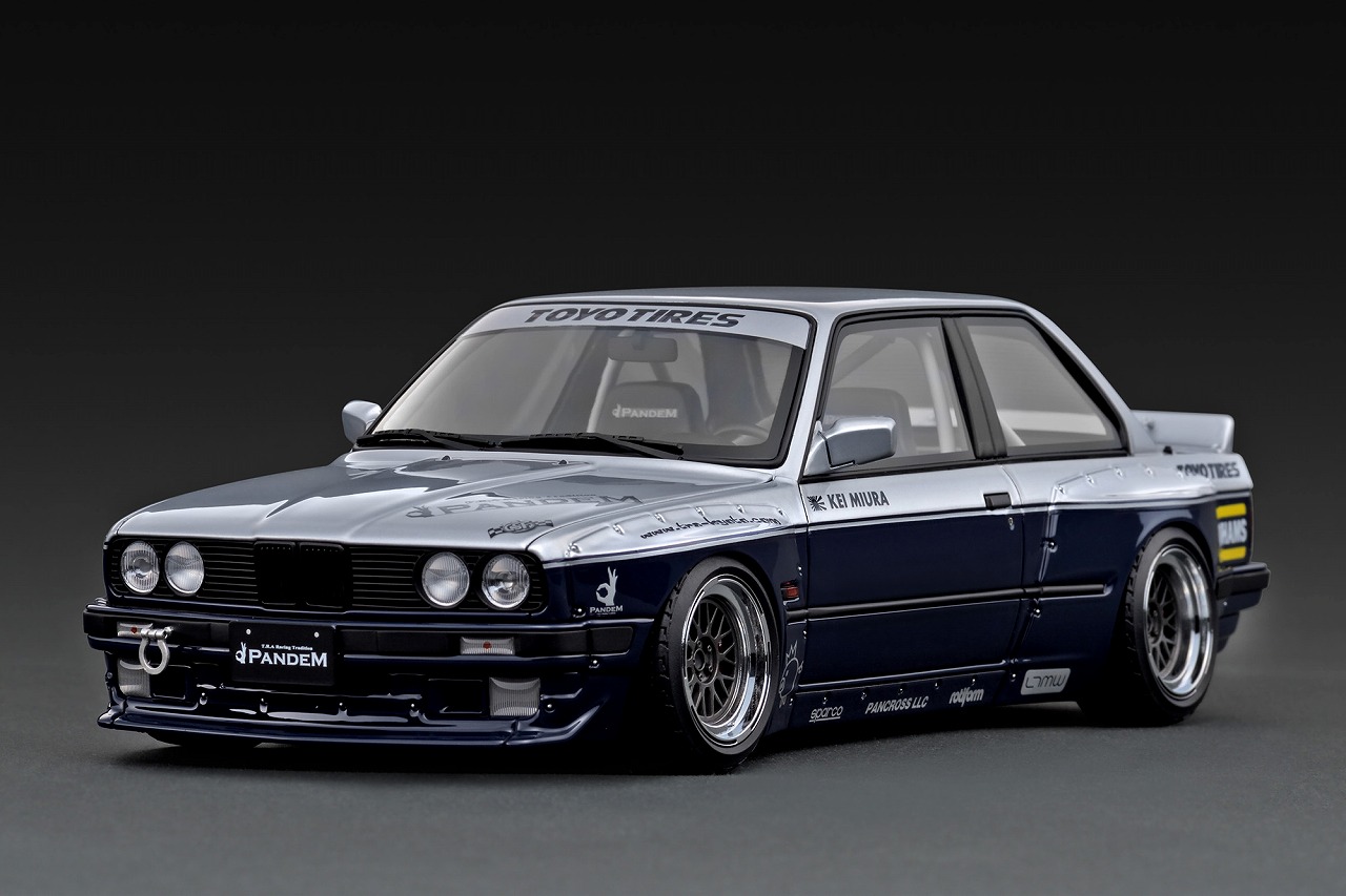IG3717 IGモデル 1/18 PANDEM 30 Silver/Blue