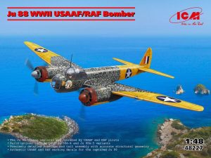 48227 ICM 1/48 ユンカース Ju88 WWⅡ USAAF/RAF 爆撃機