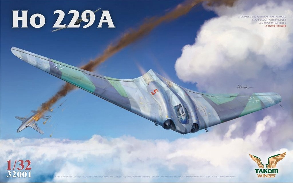 TKO32001 タコム 1/32 ホルテン Ho229A