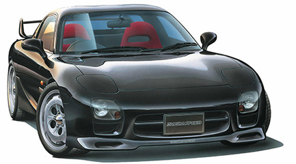 ID-331 1/24 インチアップシリーズ №331 FD3S RX-7 マツダスピードA-spec (GT・Wウィング付き)