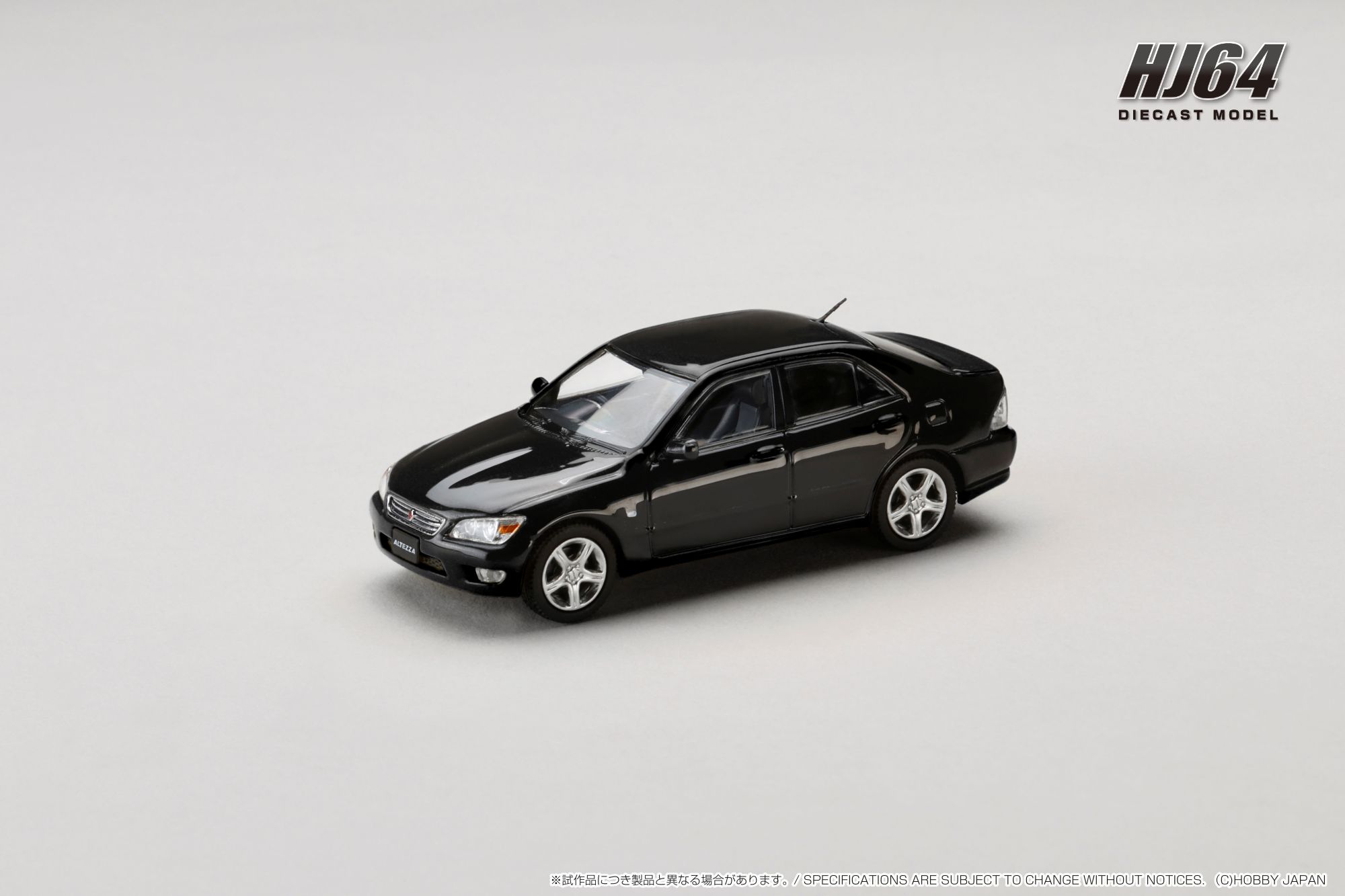 HJ641080ABK HJ64 1/64 トヨタ ALTEZZA RS200 (E10) 1998 ブラック
