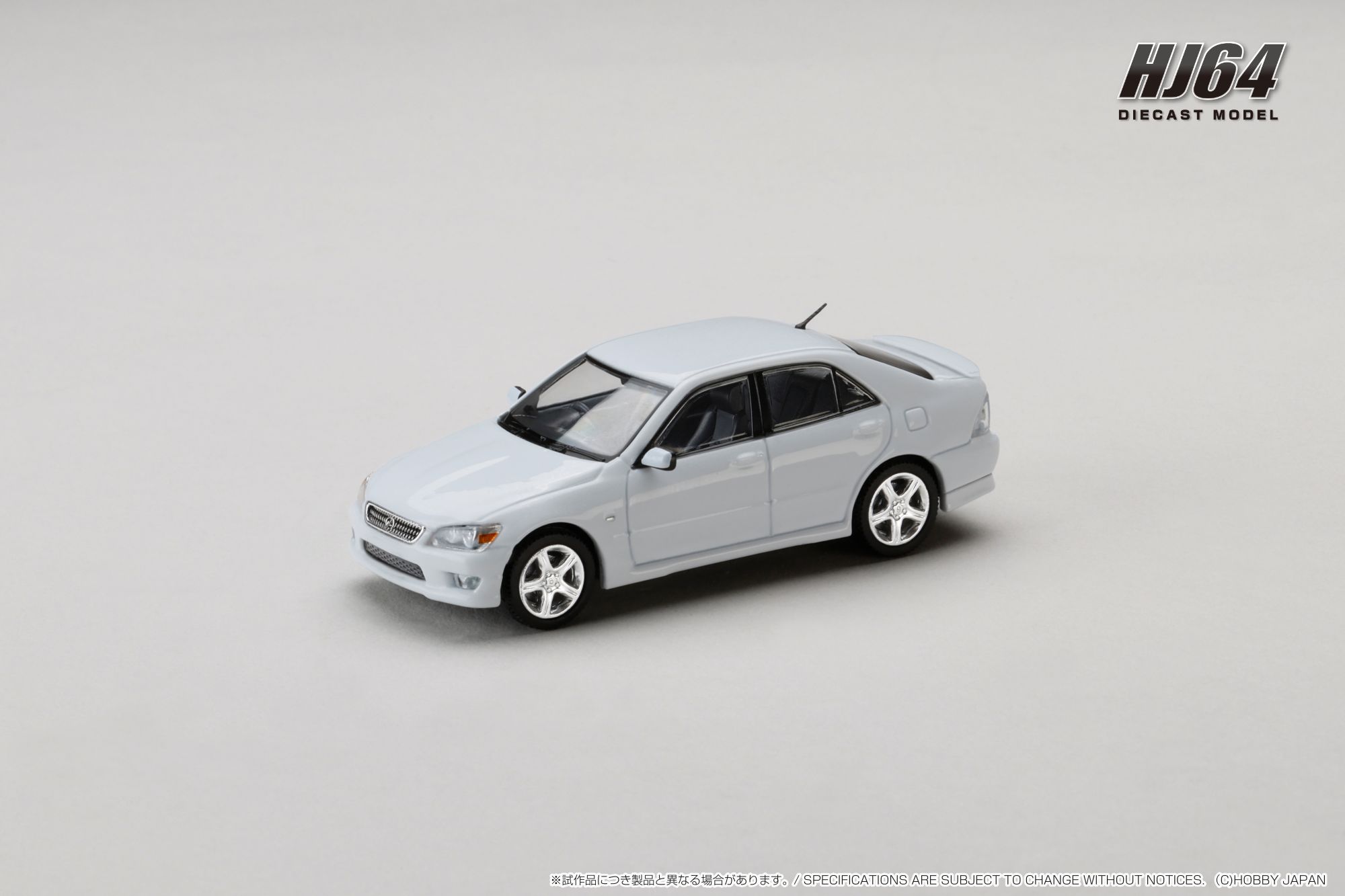 HJ643080W HJ64 1/64 1/64 LEXUS IS 200 (E10) 1999 ホワイト