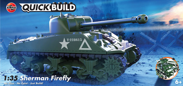 QB6042 エアフィックス 1/35 QUICKBUILD シャーマン ファイアフライ