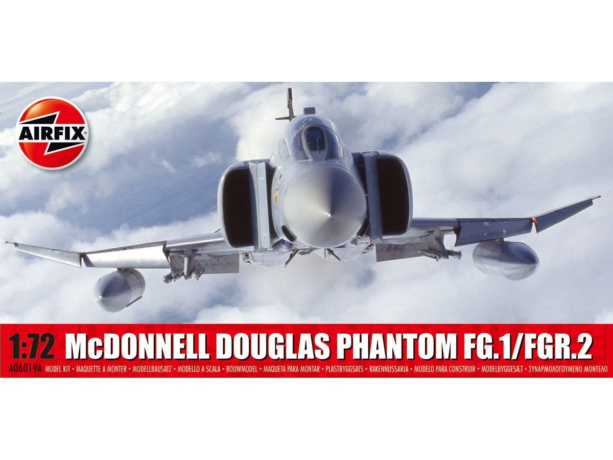 X-6019A エアフィックス 1/72 マクドネルダグラス ファントム FG.1/FGR.2