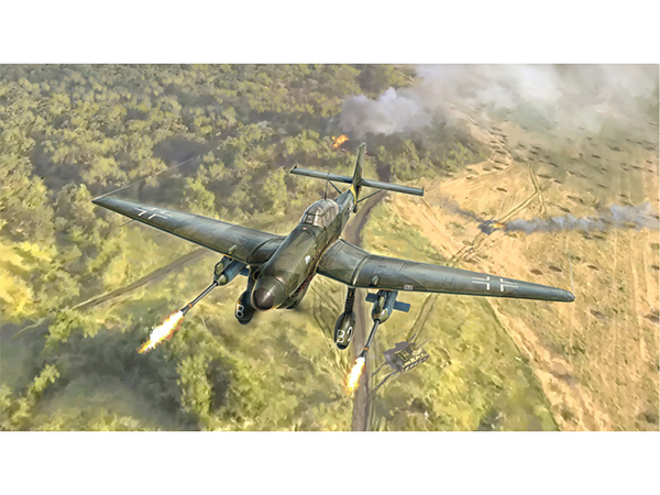 38106 イタレリ 1/48 Ju87 G-1 スツーカ カノーネンフォーゲル