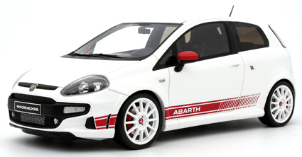 OTM460 OttO MOBILE 1/18 フィアット プント アバルト エッセエッセ 2010 (ホワイト)