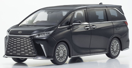 KS03924GBK 京商オリジナル 1/43 LEXUS LM 500h(グラファイトブラックガラスフレーク  4席ブラック)