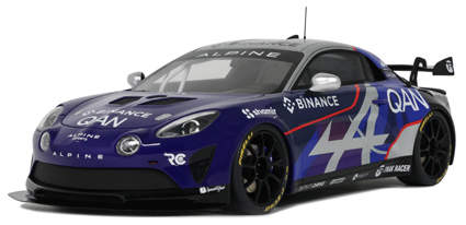 OTM1160 OttO MOBILE 1/18 アルピーヌ A110 GT4 Evo アルピーヌ eスポーツ シリーズ 2024 (ブルー)