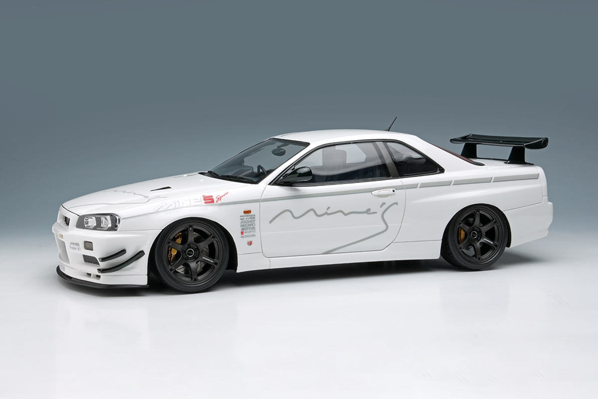 EML178 EIDOLON 1/18 Mine's Skyline GT-R (BNR34) V-spec N1 Tokyo Auto Salon 2024