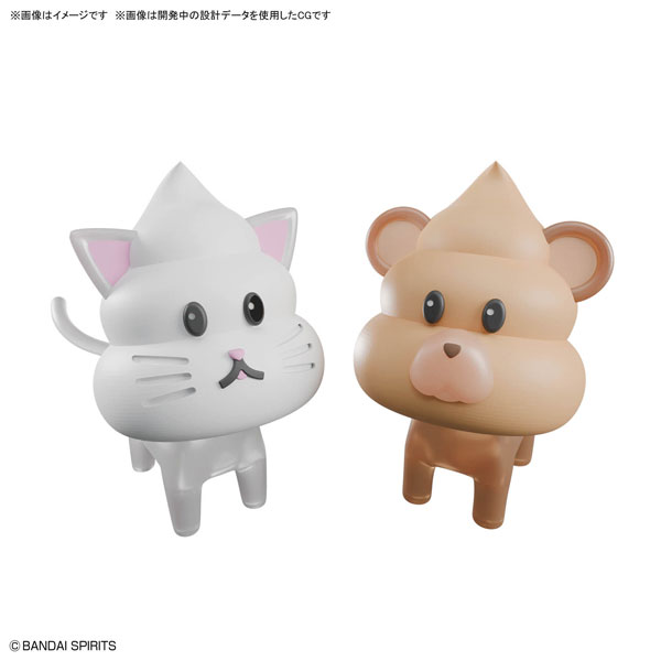 04 クレイモデルキット あにまるうんちセット1 ねこ&くま
