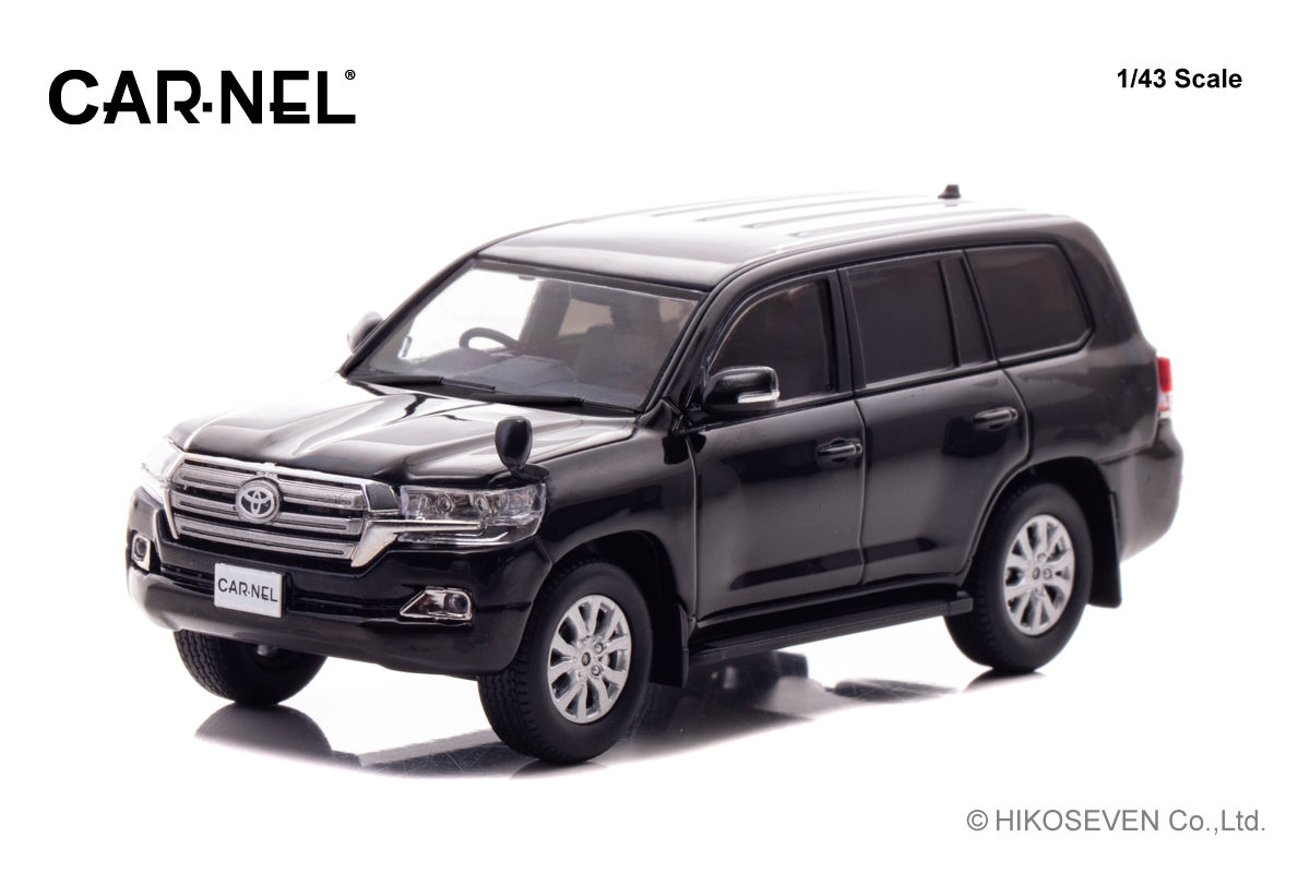 CN431505 CARNEL 1/43 トヨタ ランドクルーザー AX G selection (URJ202) 2015 Black