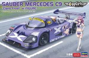 SP582 1/24 ザウバー メルセデス C9 'クレア フロスト' w/フィギュア
