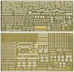 Gup-139 1/700 グレードアップパーツシリーズ №139 日本海軍航空母艦 天城 純正エッチングパーツ