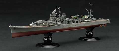 FH-49EX-1 1/700 帝国海軍シリーズ №49 EX-1 日本海軍軽巡洋艦 能代 フルハルモデル(エッチングパーツ付き)