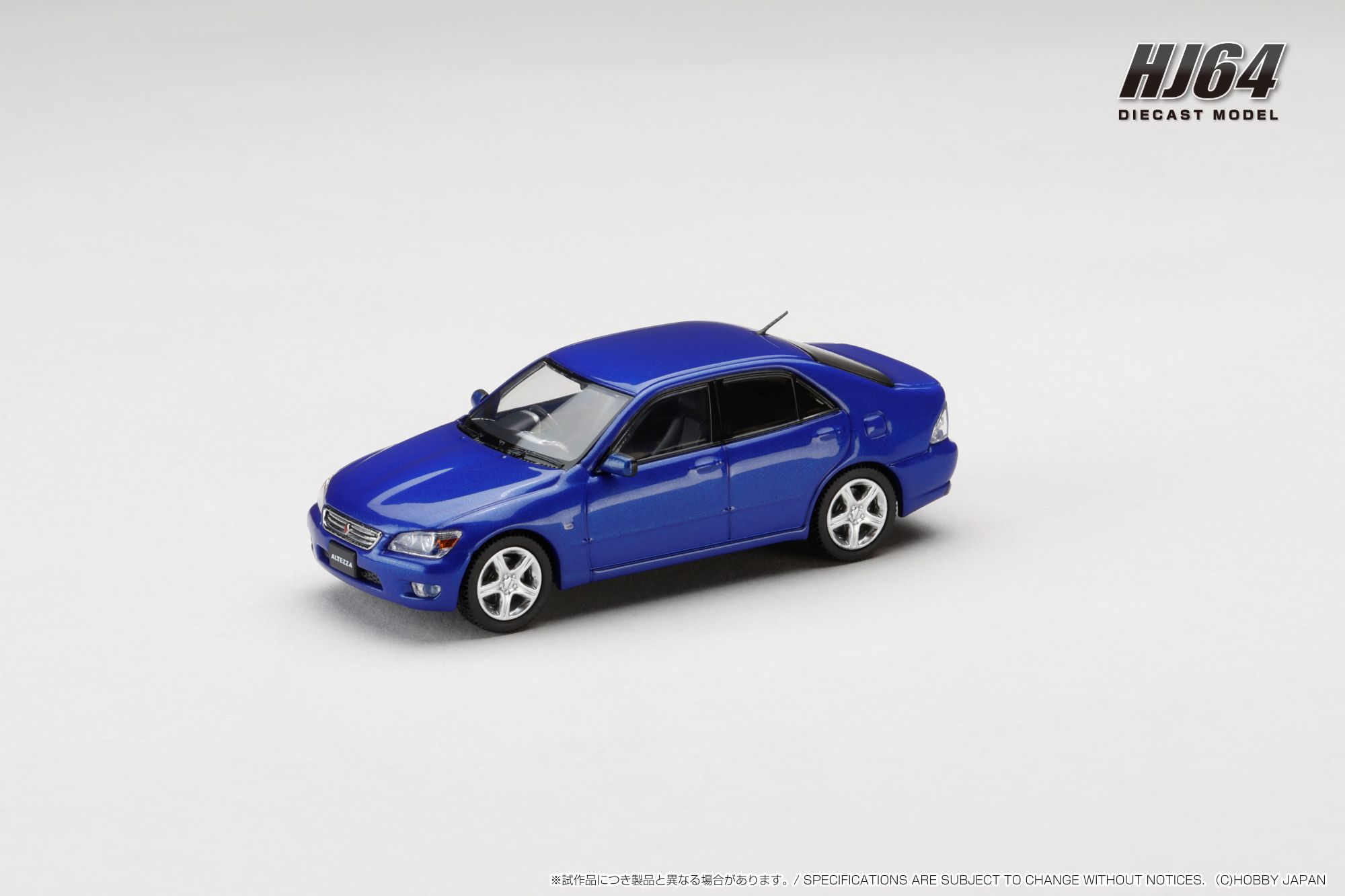 HJ641080ABL HJ64 1/64 トヨタ ALTEZZA RS200 (E10) 1998 ブルーマイカ