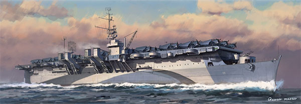 VEEV57024 ヴィー・ホビー 1/700 USS インディペンデンス CVL-22「通常版」
