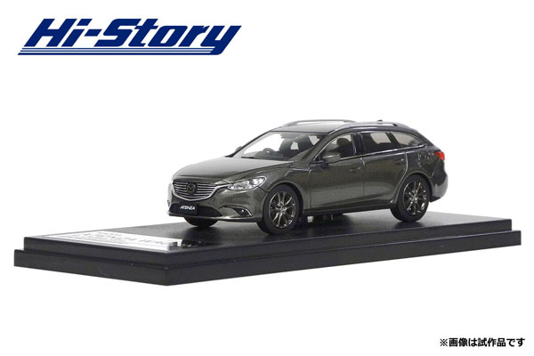 HS138TI Hi-Story 1/43 MAZDA ATENZA WAGON (2016) チタニウムフラッシュマイカ