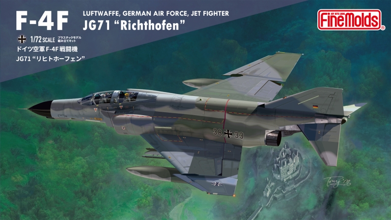 FX06 1/72 ドイツ空軍 F-4F戦闘機 JG71 'リヒトホーフェン'
