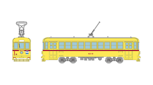 336419 鉄道コレクション 東京都交通局6000形(6219号車)