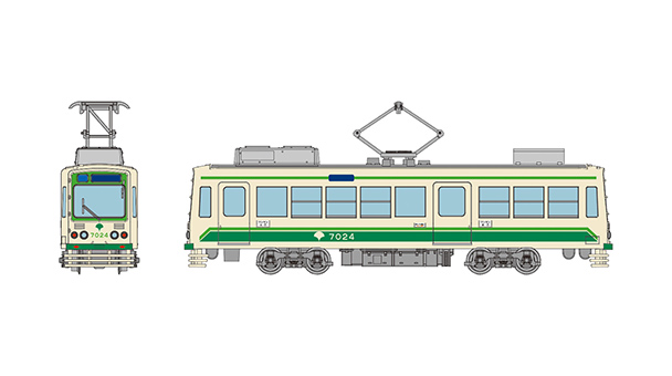 336426 鉄道コレクション 東京都交通局7000形(更新車・新塗装・方向幕仕様)