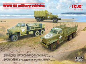 DS3528 ICM 1/35 WWII US 軍用トラックセット