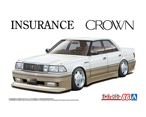 ザ☆チューンドカー 1/24 インシュランス UZS131 クラウン `89(トヨタ)