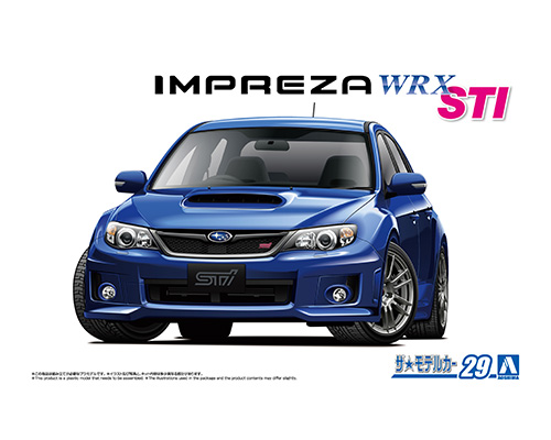 ザ☆モデルカー No.29 1/24 スバル GRB インプレッサWRX STI'10