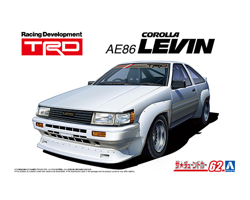 ザ☆チューンドカー No.62 1/24 TRD AE86 カローラレビン N2仕様'83(トヨタ)