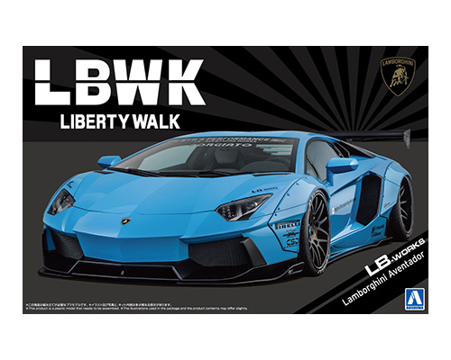 1/24 リバティーウォーク No.17 LBワークス ランボルギーニ アヴェンタドール Ver.1